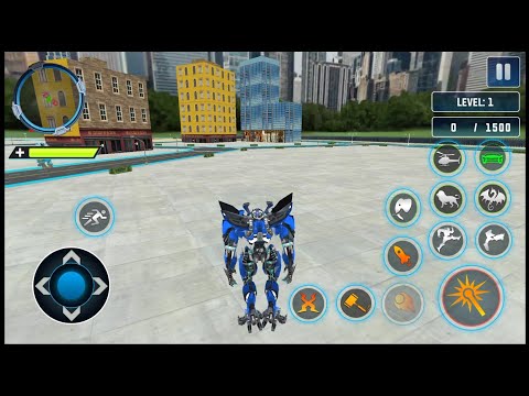 Elephant vs Lion Robot Game - Android Gameplay
