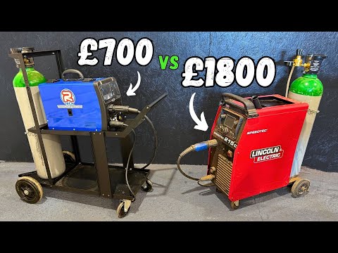 What is the difference between a £700 welder and a £1800 welder?