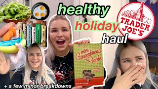HEALTHY HOLIDAY GROCERY HAUL *my weekly go-to's + fun Trader Joe's holiday items* twistmas day 11