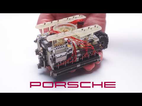 Model Factory Hiro 1/12 Porsche 917K | Part 1. Engine