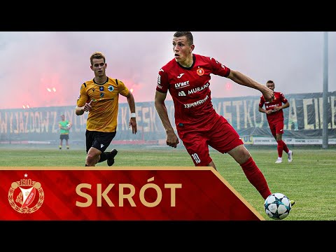 Skrót meczu: Gryf Wejherowo - Widzew Łódź 1:2