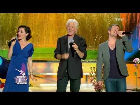 GERARD LENORMAN & TINA ARENA & GREGOIRE   La ballade des gens heureux   TF1 GENERATION TUBE DE TOUJO
