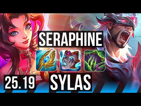 SERAPHINE vs SYLAS (MID) | 10/2/14, Legendary, 700+ games | KR Master | 25.19