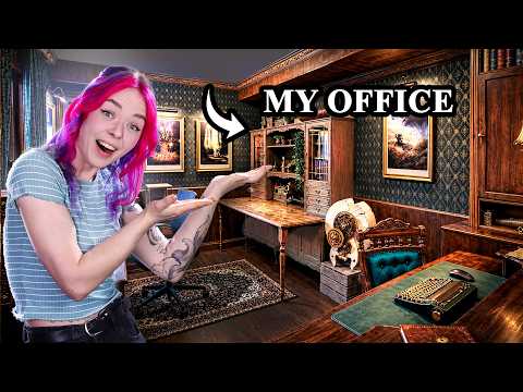 I Spent 6 Months Building a VICTORIAN OFFICE