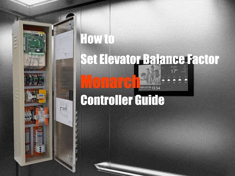 How to Set Elevator Balance Factor | Monarch Controller Tutorial