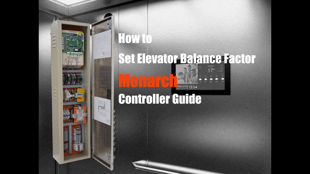 How to Set Elevator Balance Factor | Monarch Controller Tutorial