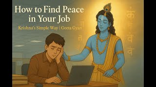 How to Find Peace in Your Job | Krishna’s Simple Way
