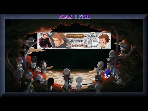Khux : May 13th ~ Lexaeus's XIII Event!