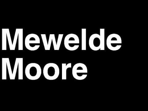 How to Pronounce Mewelde Moore Pittsburgh Steelers NFL Football Touchdown TD Tackle Hit Yard Run