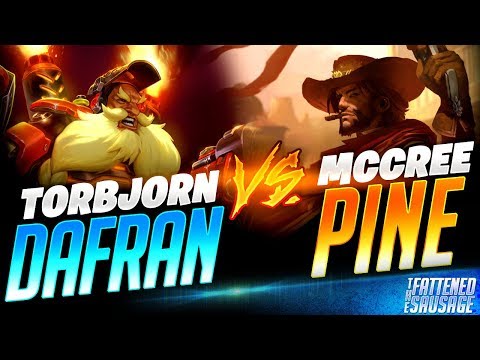 𝘿𝘼𝙁𝙍𝘼𝙉 𝙫𝙨 𝙋𝙄𝙉𝙀! Dafran Plays 𝗧𝗢𝗥𝗕 Against Pine's GODLY MCCREE! | Overwatch