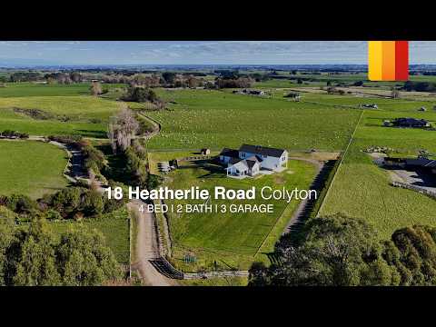 18 Heatherlie Road, Colyton, Manawatu-Wanganui, 4 Bedrooms, 2 Bathrooms, House