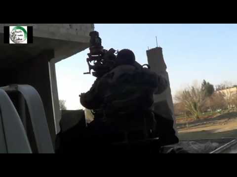 استهداف كتيبة شهداء سقبا رتل عسكري لقوات النظام على طريق مطار دمشق الدولي في ريف دمشق