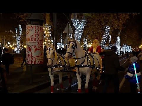 Zagreb lights up for Christmas with Advent Festival