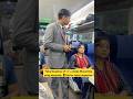 Ticket Examiner of 🧡🇮🇳Vande Bharat Exp uses electronic 📱Tab for inspecting Ticket