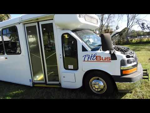 VIDEO HR1297 - 2011 Chevy/Arboc Cutaway Bus online auction at www.atkinsononline.com Ends 1/28/2020