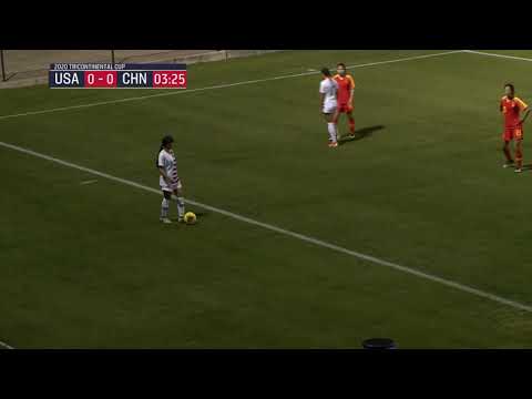 Tricontinental Cup: U-18 U.S. WNT vs. China PR