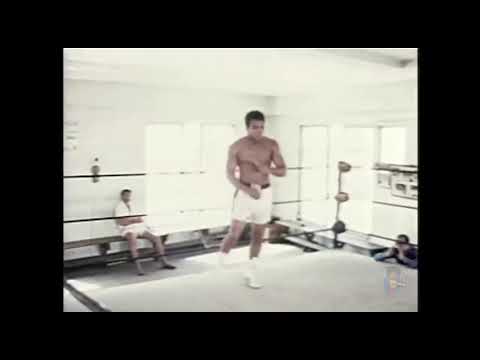 Muhammad Ali Footwork Slowmotion
