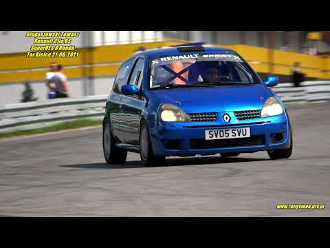 Długoszewski Tomasz - Renault Clio RS - SuperOES 8 Runda Tor Kielce 21-08-2021
