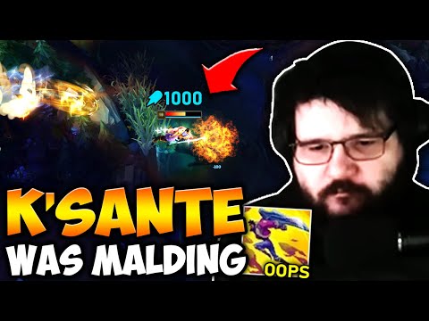 When K'Sante ults my Shaco Clone to his Death... 😂 (I FOUND A K'SANTE COUNTER)