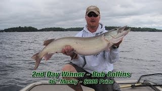 preview picture of video 'Lunge Lodge 2013 Musky Tournament'