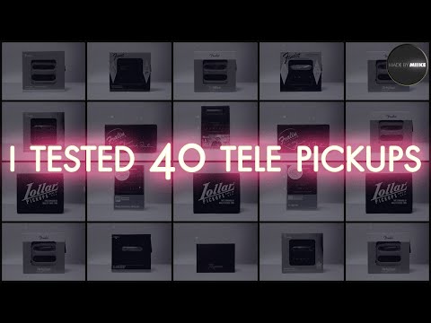 Shootout + Opinion: 40 TELECASTER PICKUPS (Fender, Lollar, Fralin, Seymour Duncan, Kloppmann)