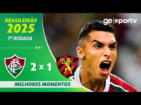 Gols e lances de Fluminense x Sport