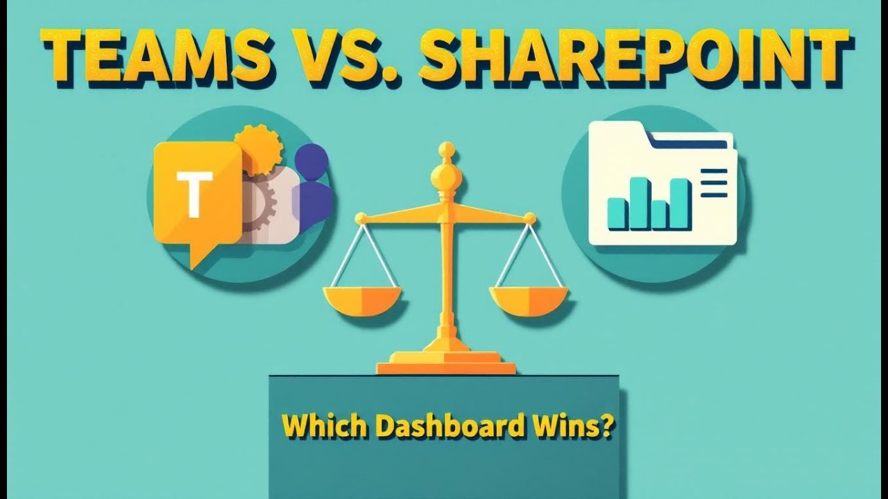 Teams vs SharePoint: The Dashboard Showdown