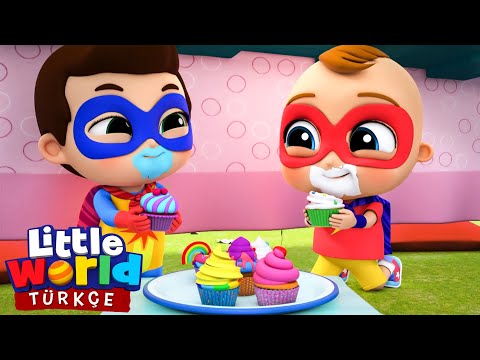 Bebek! Daha fazla abur cubur yasak! | Eğlenceli Ve Öğretici Çocuk Şarkıları | Little World Türkçe