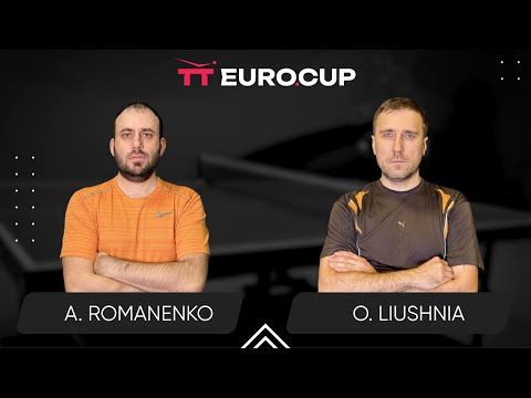 18:25 Andrii Romanenko - Oleksandr Liushnia 18.04.2025 TT Euro.Cup Ukraine Professional. TABLE 4