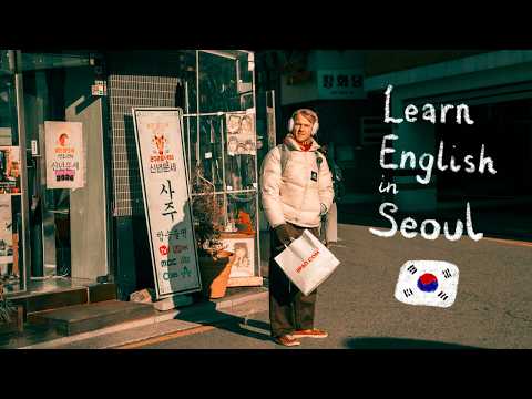 Learn English in SEOUL 🇰🇷 🌸 Hanok Village, Gyeonbokgung, Korean food 🥘