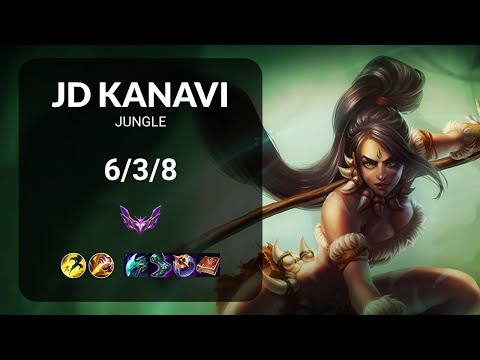 JD Kanavi Nidalee vs Viego JUNGLE - KR MASTER Patch 13.13