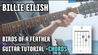 Billie Eilish - Birds Of A Feather (Easy Guitar Tutorial + TABS)