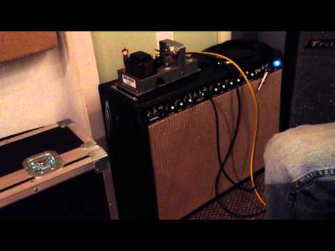 Custom built tube preamp pedal