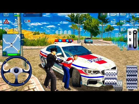 US Police Car Transporter Driving - Police Trailer Truck Driver Simulator 3D - Android GamePlay