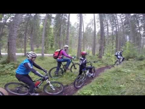 MTB Trails am Tegernsee mit Andrea, Mareike, Samuel, Michael und Manuel