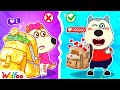 🔴 LIVE: Rich Unpopular vs Broke Popular Backpack With Wolfoo | Cartoons for Kids