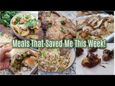 6 AMAZING Real Life Homemade Recipes! High Protein, Healthy, Family Friendly! Meal Prep!