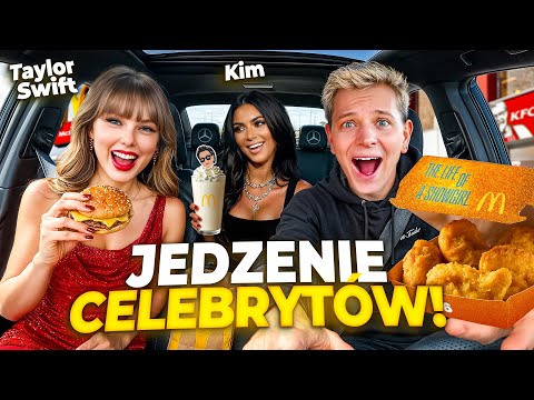 TESTUJĘ ULUBIONE JEDZENIE CELEBRYTÓW Z FAST FOODÓW 😱🌟| Dominik Rupiński