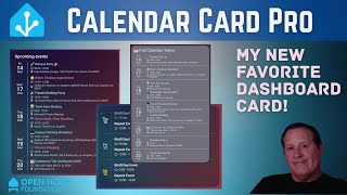 Calendar Card Pro for Home Assistant. Level up your dashboard with this awesome card!