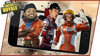 TAKING IT TO MOBILE! JUICE FINALLY JOINS THE SQUAD! - FortNite Mobile Gameplay