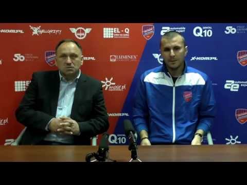 Konferencja prasowa po meczu Raków Częstochowa - Siarka Tarnobrzeg 2:1, 16.11.2014