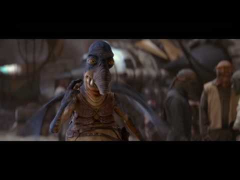 Qui-Gon Jinn and Watto decides Anakin's fate - (The Phantom Menace)