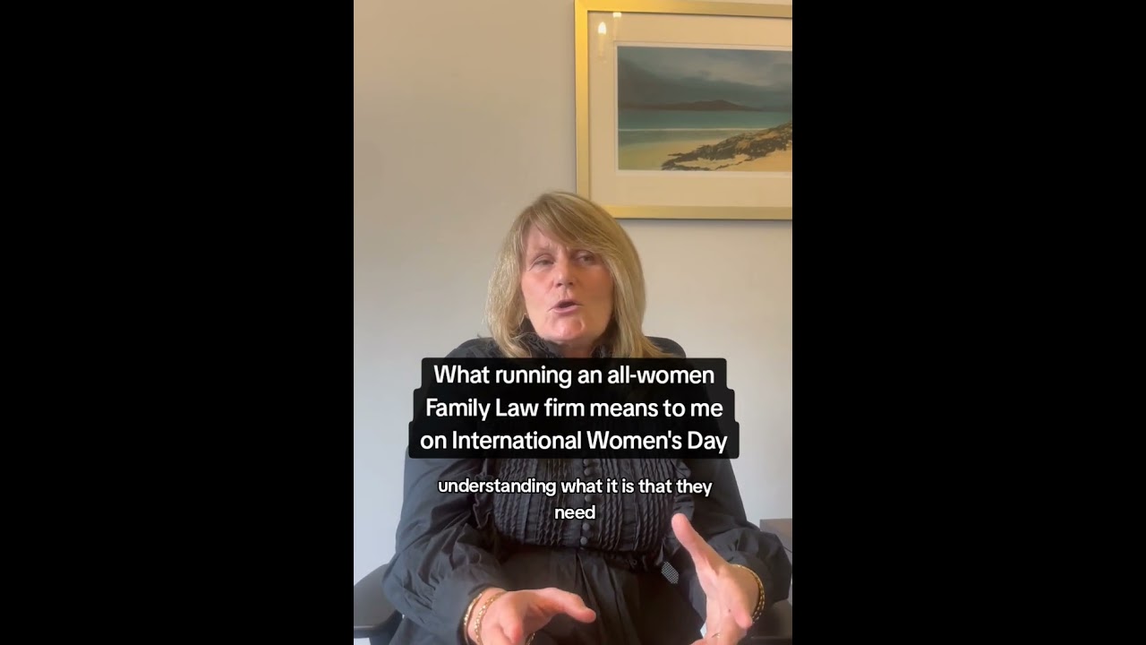 What running an all-women Family Law firm means to me on International Women's Day?