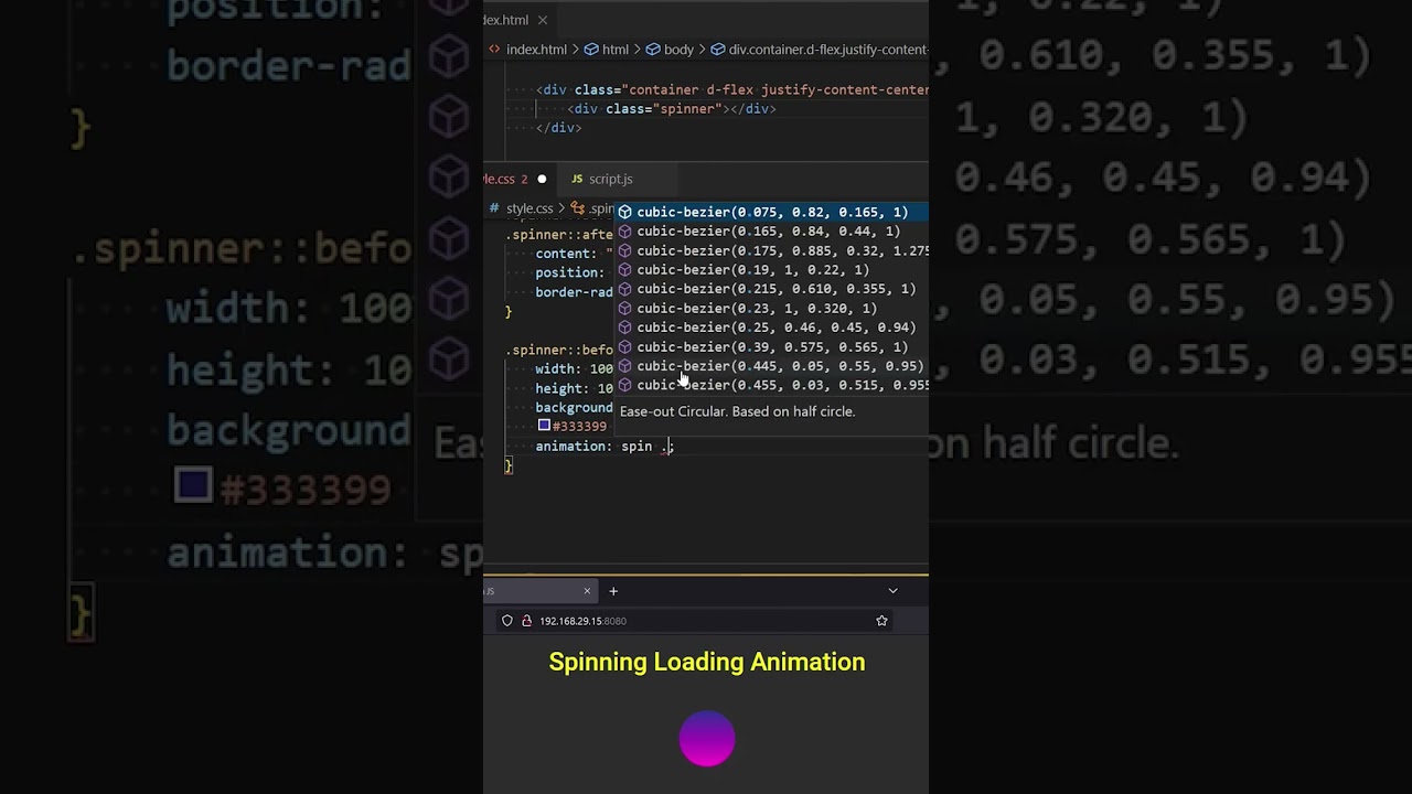 How to make loading animation | HTML CSS