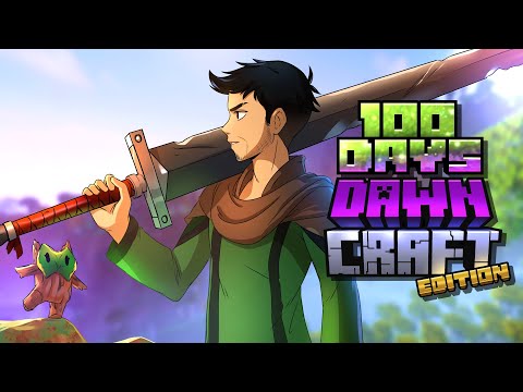 100 Days in Dawncraft (Modded Minecraft) | The Terrible First 10 days!