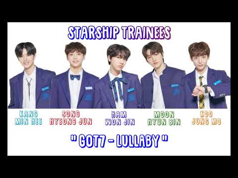 [STARSHIP TRAINEES] How Starship Trainees Sing A Song - GOT7 'Lullaby'