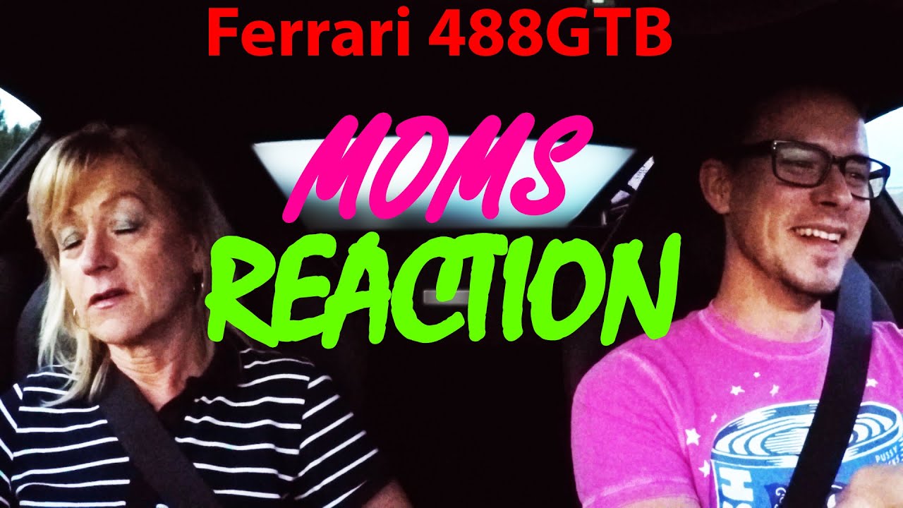 Mom's Reaction to Ferrari 488 GTB 670PS