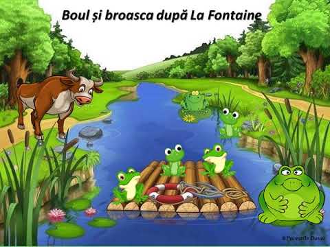 Boul si Broasca - după La Fontaine || Povesti pentru copii  || Povesti cu talc