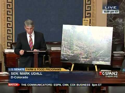Udall Speaks on Senate Floor about Farm Bill's Importance to Forest Health