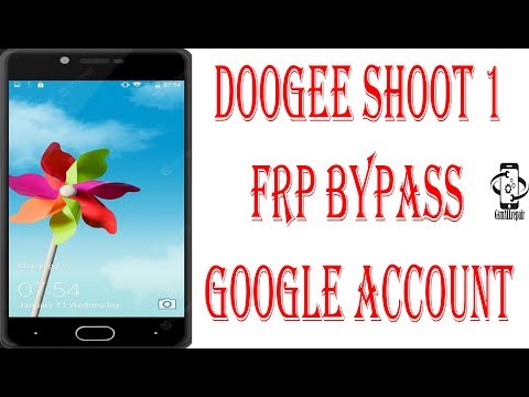 DOOGEE SHOOT 1 FRP BYPASS GOOGLE ACCOUNT